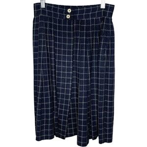 Vintage Christian Dior Women's Skirt Checked Frankie Welch Paris New York Size 6